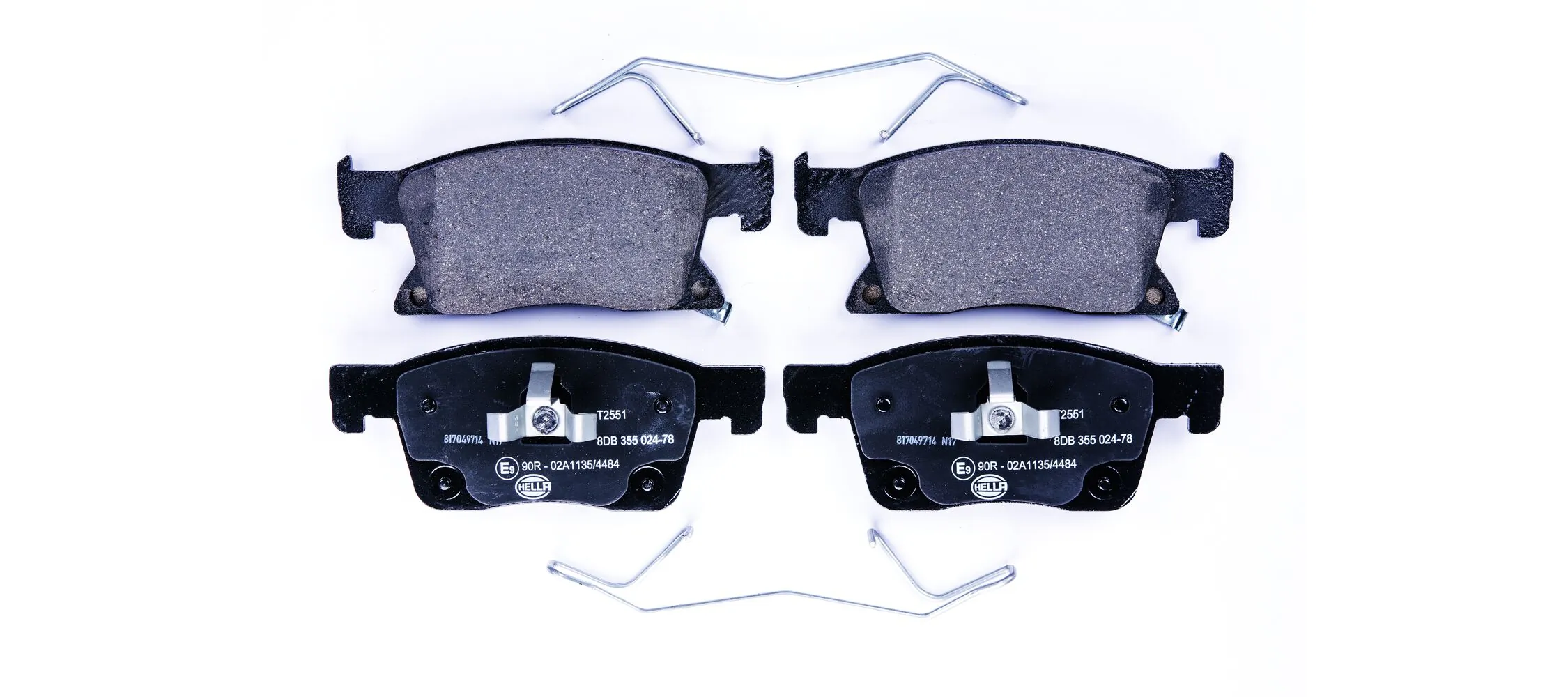 Brake Pad Set, disc brake 8DB 355 024-781