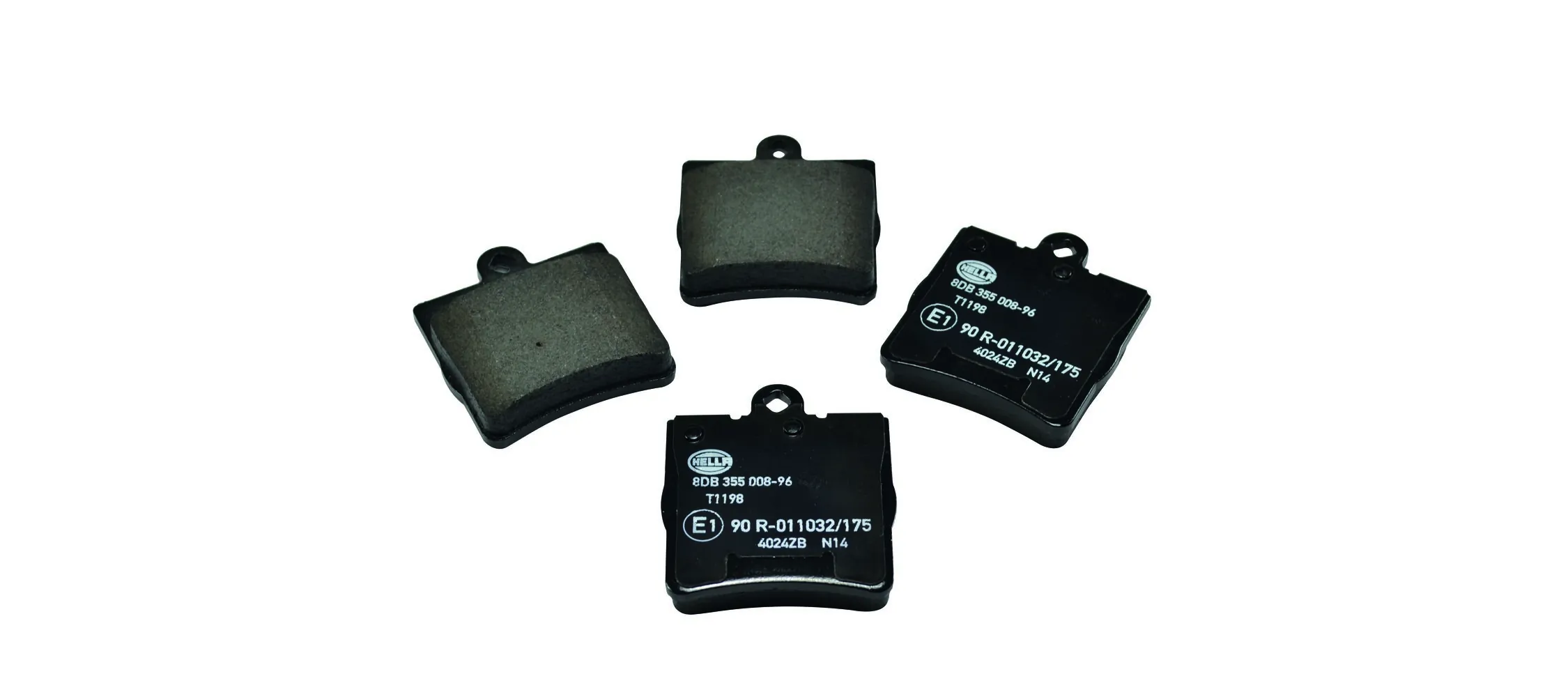 Brake Pad Set, disc brake 8DB 355 008-961