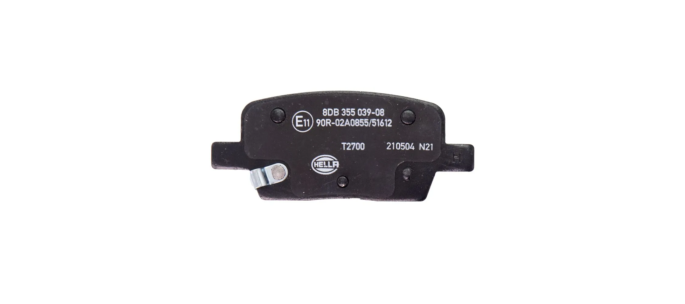 Brake Pad Set, disc brake 8DB 355 039-081