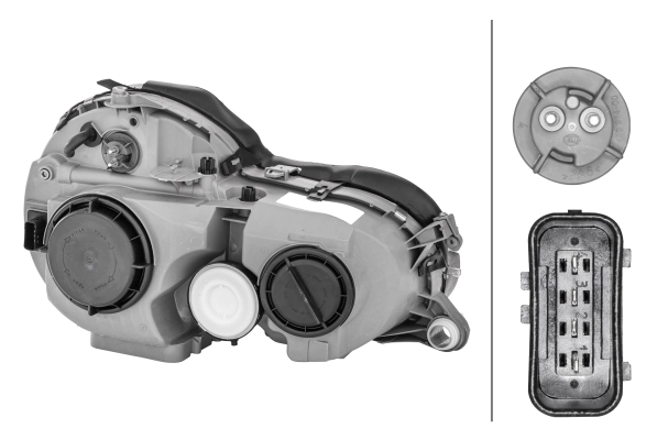 HELLA 1D9 007 970-031 Headlight