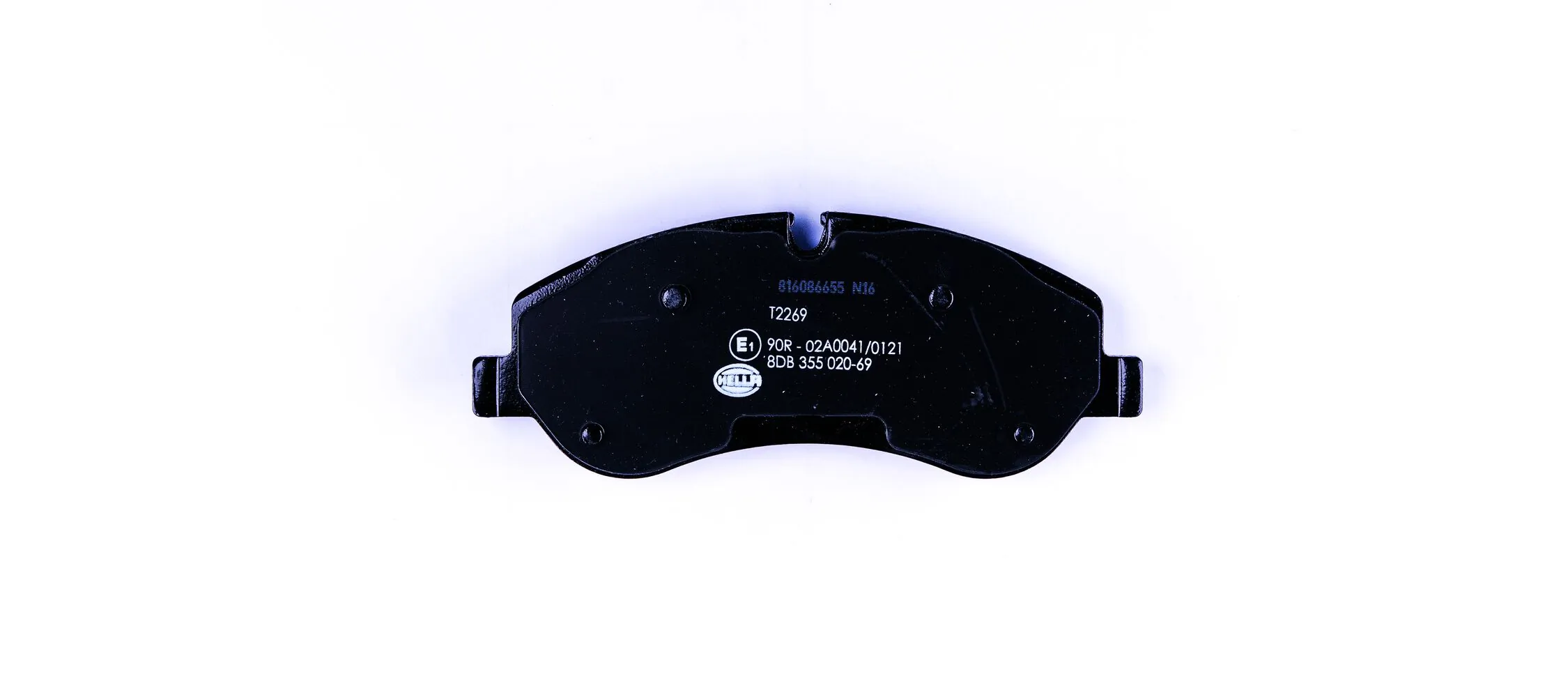 Комплект тормозных колодок, дисковый тормоз 8DB 355 020-691