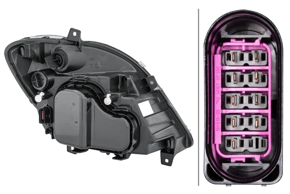 HELLA 1EB 247 012-011 Headlight