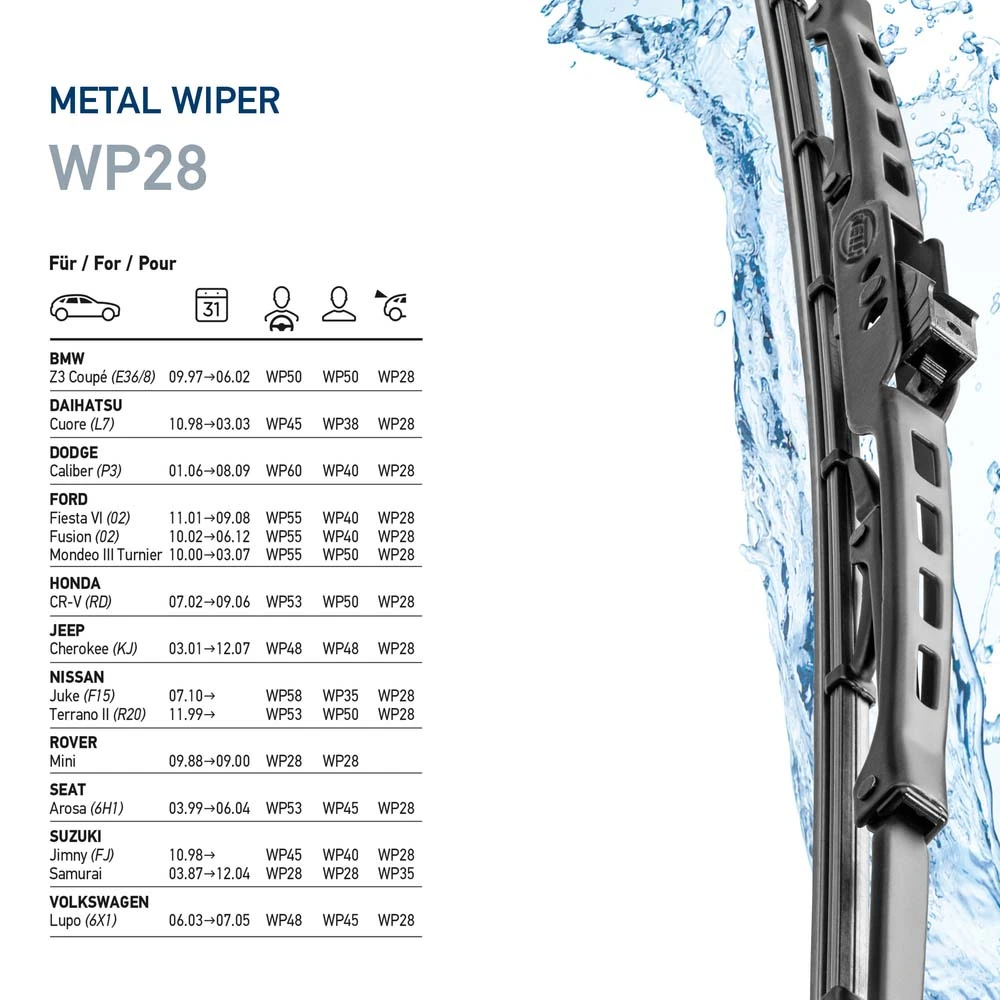 Wiper Blade Metal 9XW 178 878-111