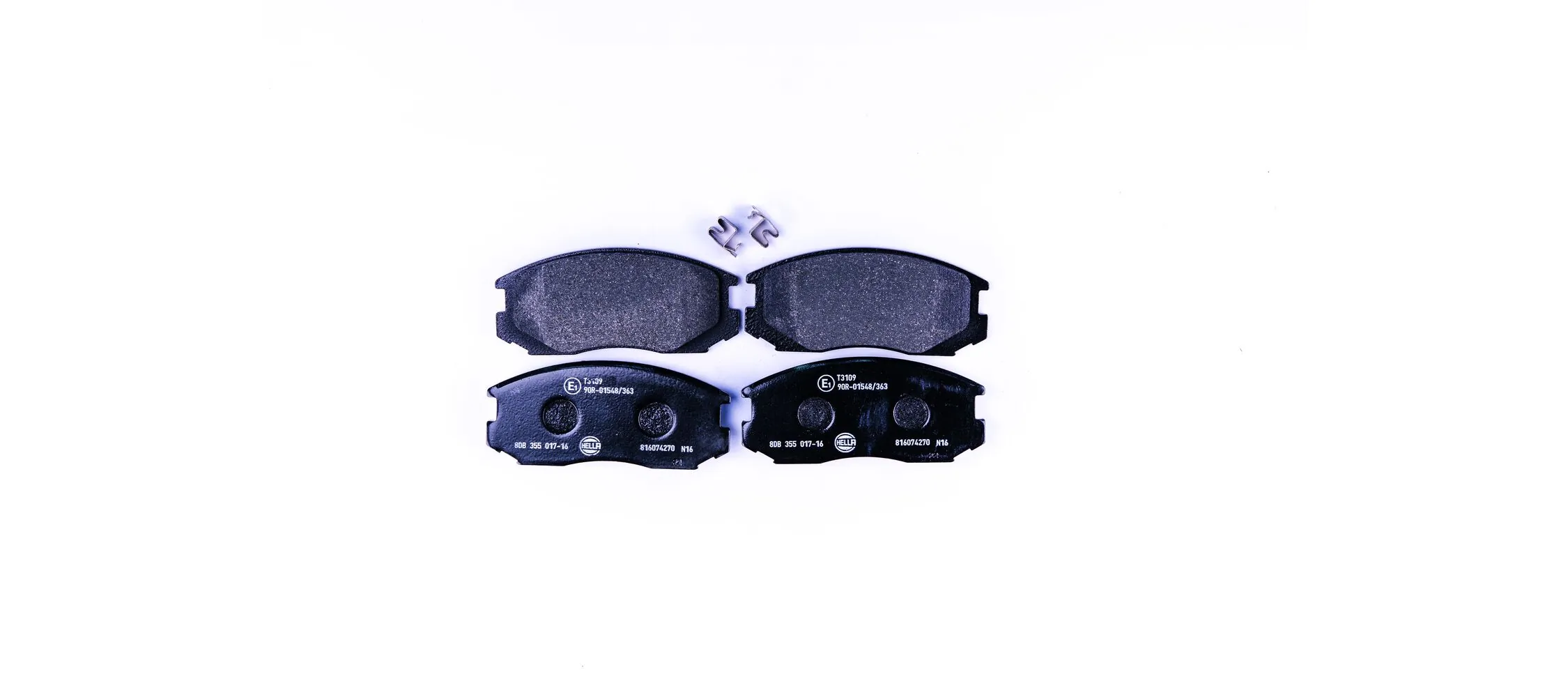 Brake Pad Set, disc brake 8DB 355 017-161