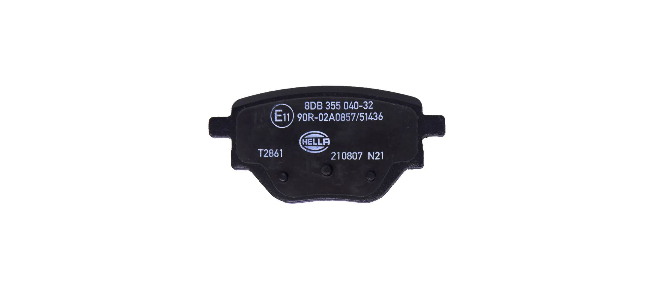 Brake Pad Set, disc brake 8DB 355 040-321