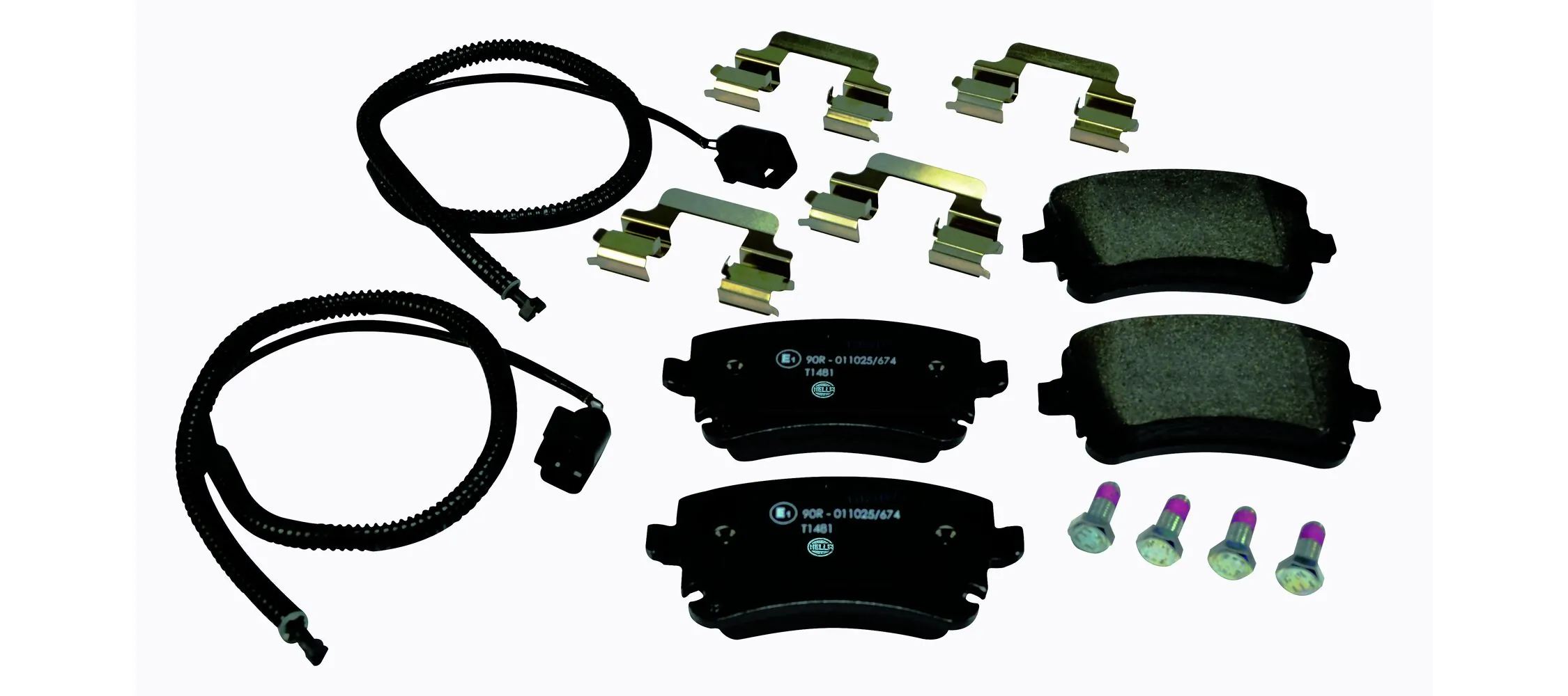 Brake Pad Set, disc brake 8DB 355 011-641