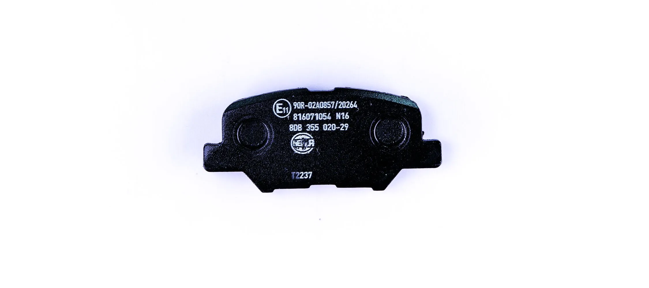 مجموعة بطانة الفرامل، فرامل قرصية 8DB 355 020-291