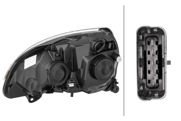 HELLA 1DB 008 461-861 Headlight