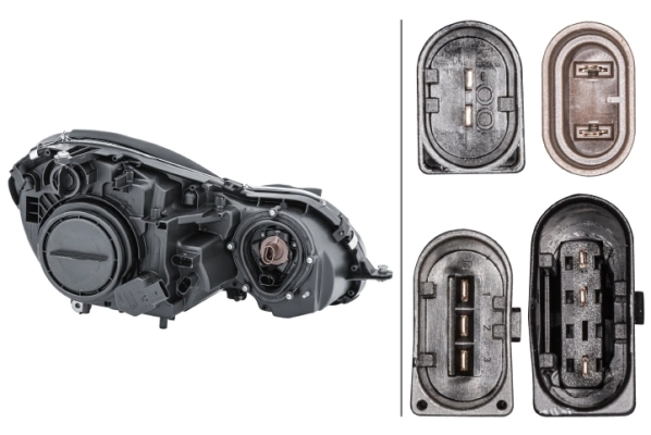 HELLA 1EL 008 369-071 Headlight