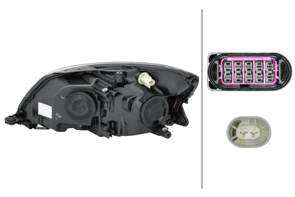 HELLA 1EL 010 417-501 Headlight