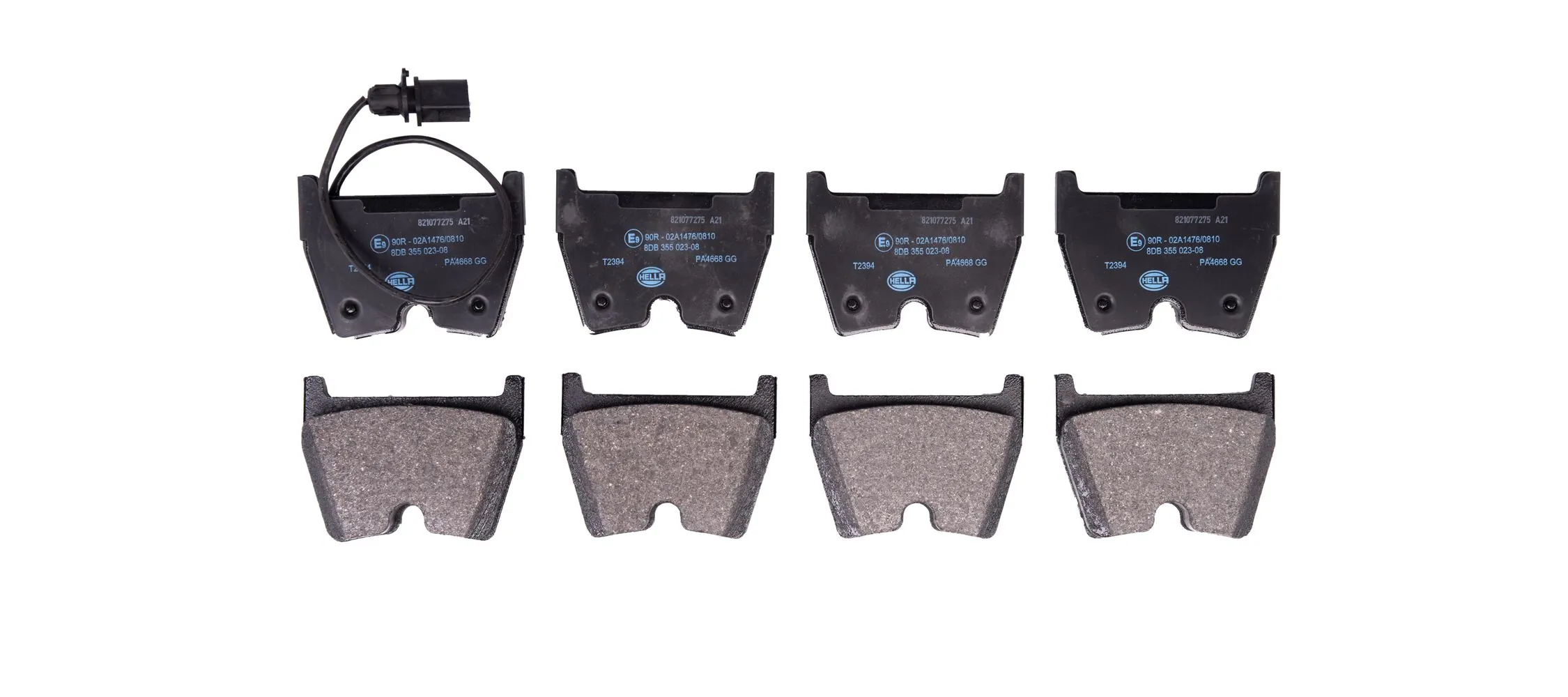 Brake Pad Set, disc brake 8DB 355 023-081
