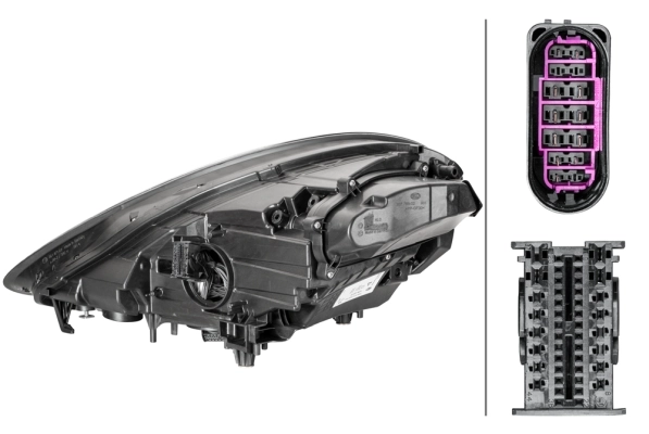 HELLA 1EX 012 222-421 Headlight