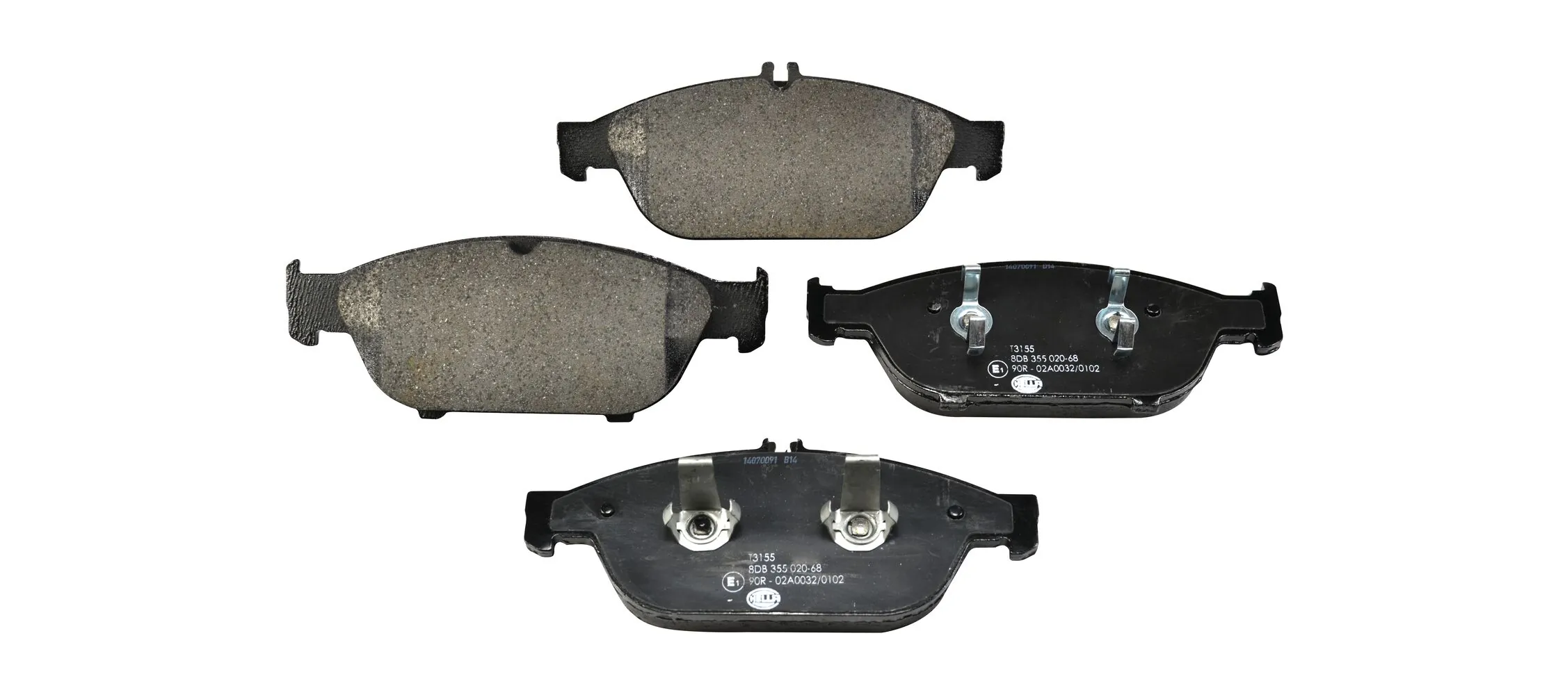 Brake Pad Set, disc brake 8DB 355 020-681