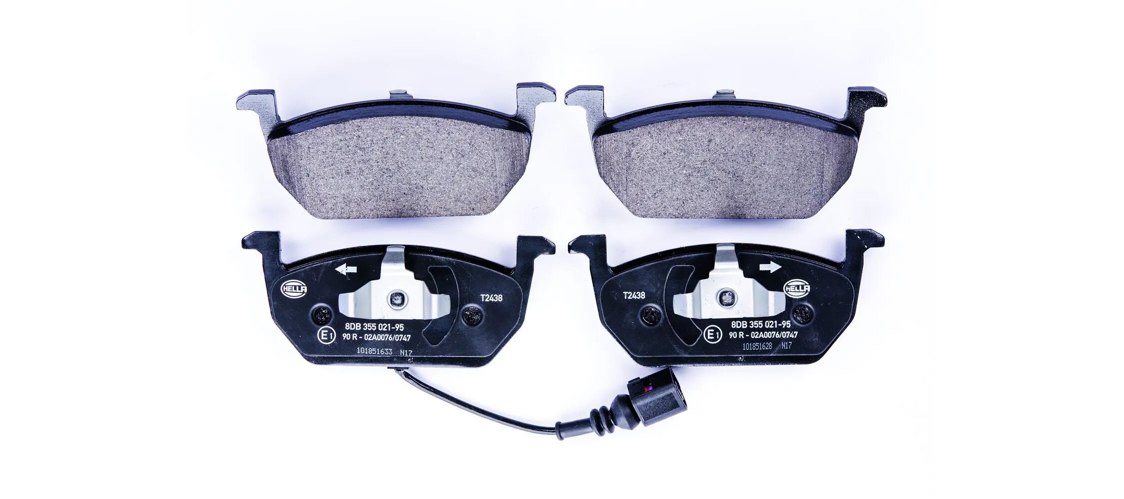 Brake Pad Set, disc brake 8DB 355 021-951