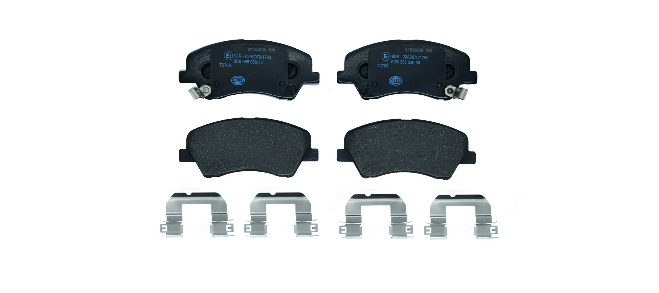 Brake Pad Set, disc brake 8DB 355 036-501