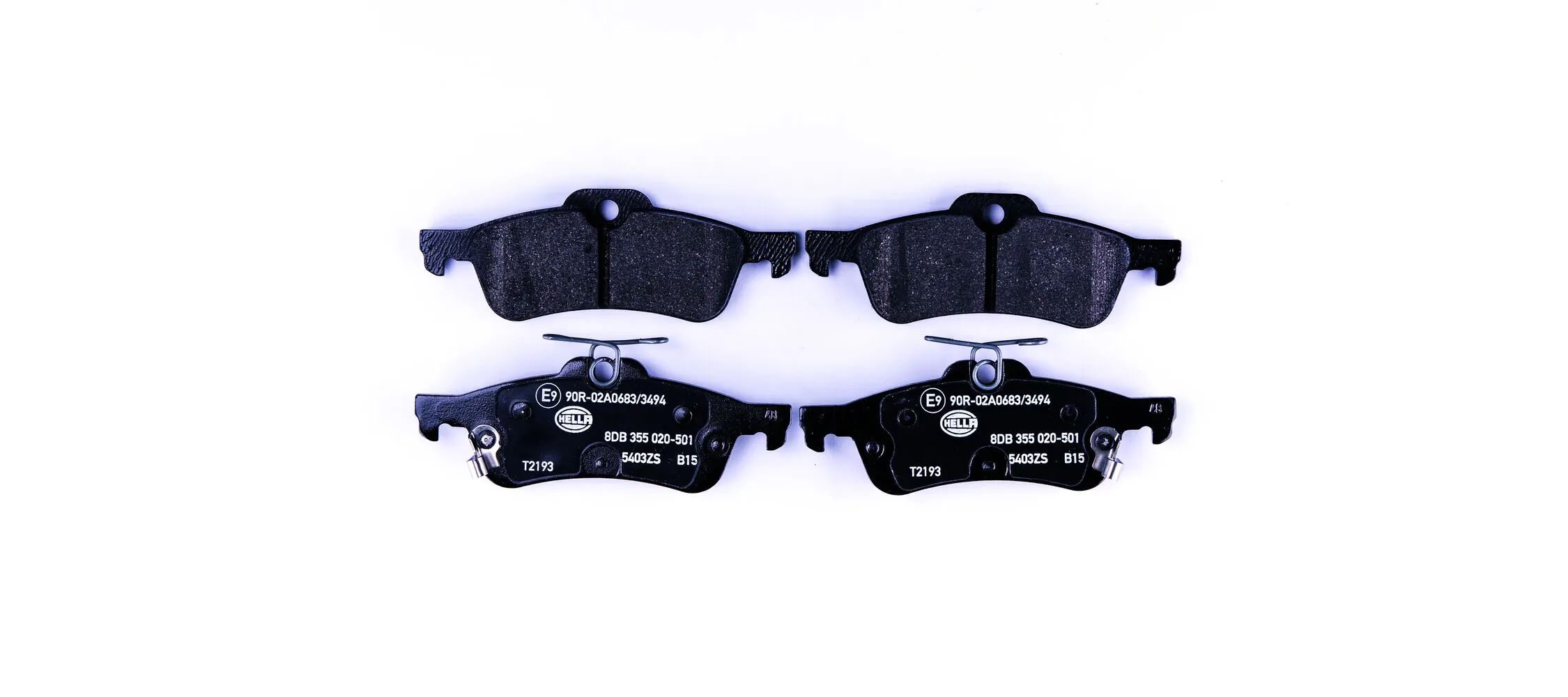 Brake Pad Set, disc brake 8DB 355 020-501