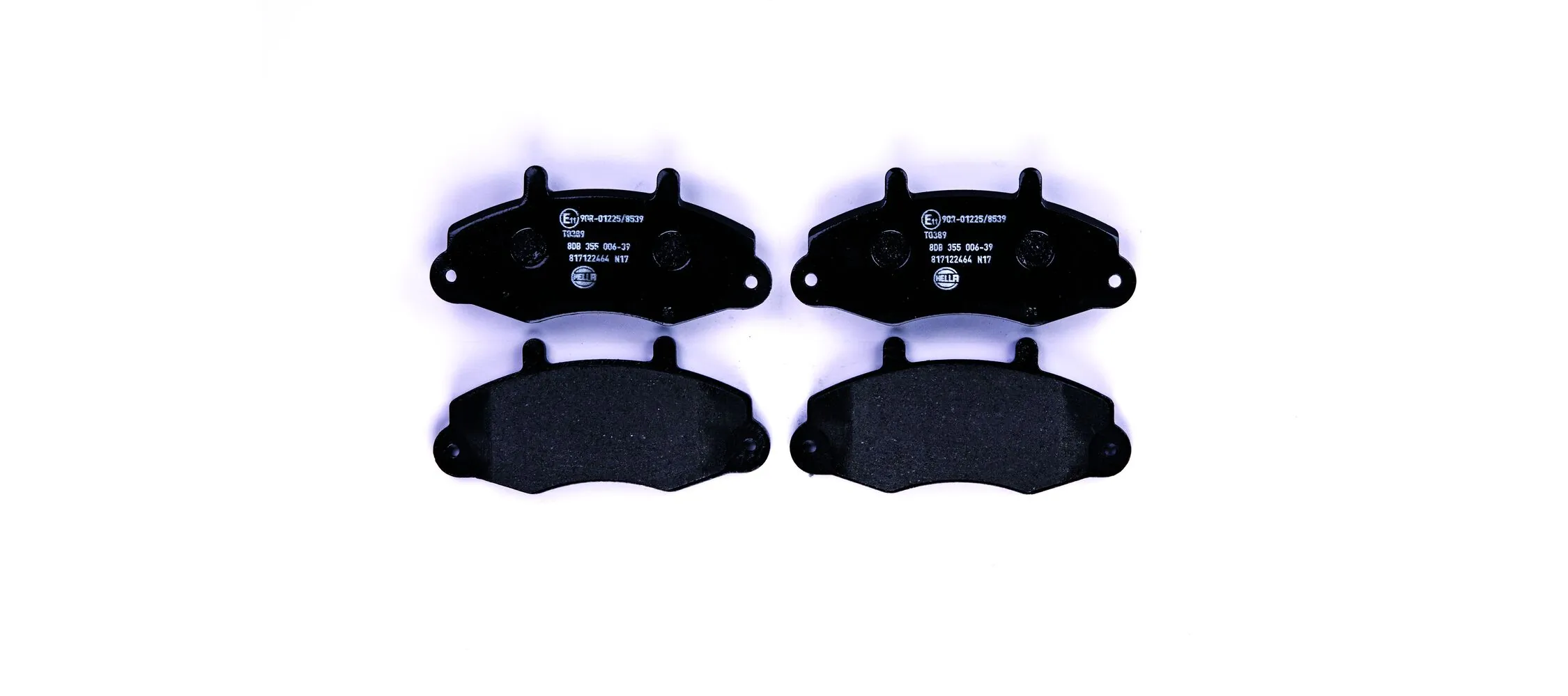 Brake Pad Set, disc brake 8DB 355 006-391