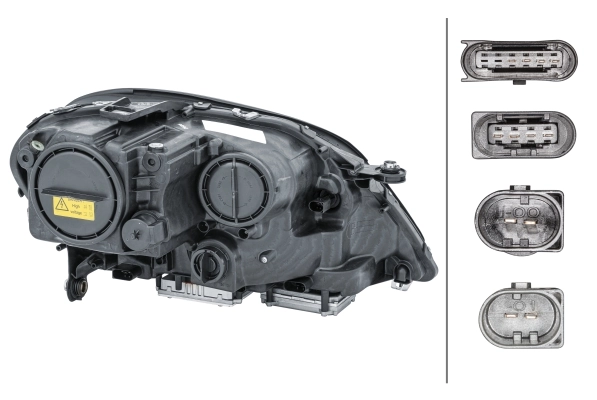 HELLA 1ZS 263 036-311 Headlight