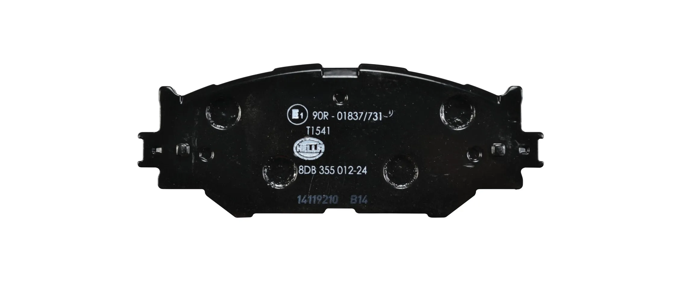 HELLA 8DB 355 012-241 Brake Pad Set, disc brake