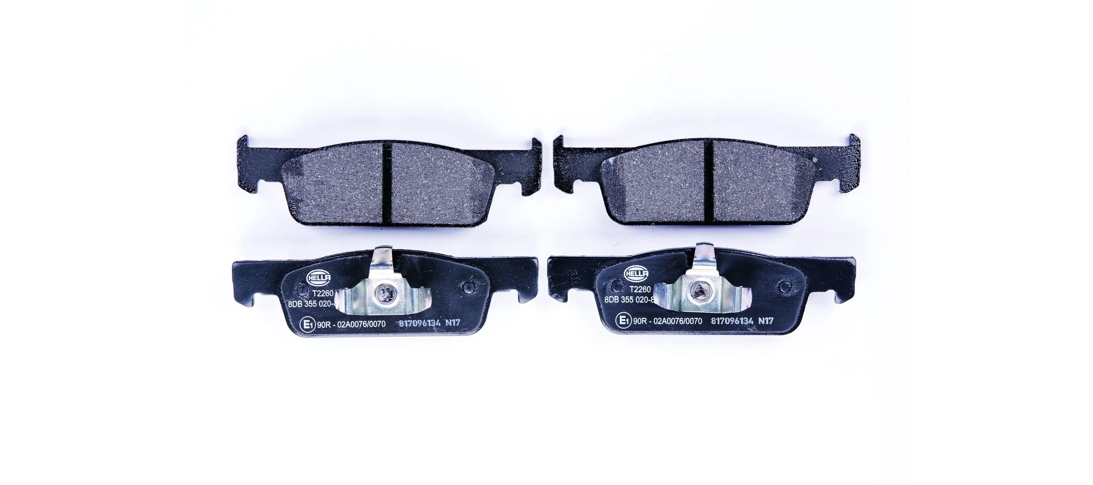 Brake Pad Set, disc brake 8DB 355 020-801