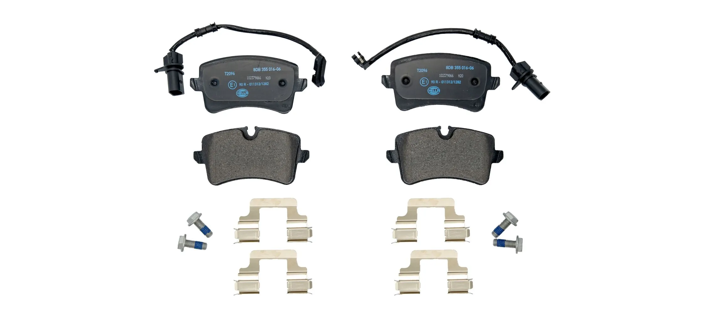 Brake Pad Set, disc brake 8DB 355 016-061