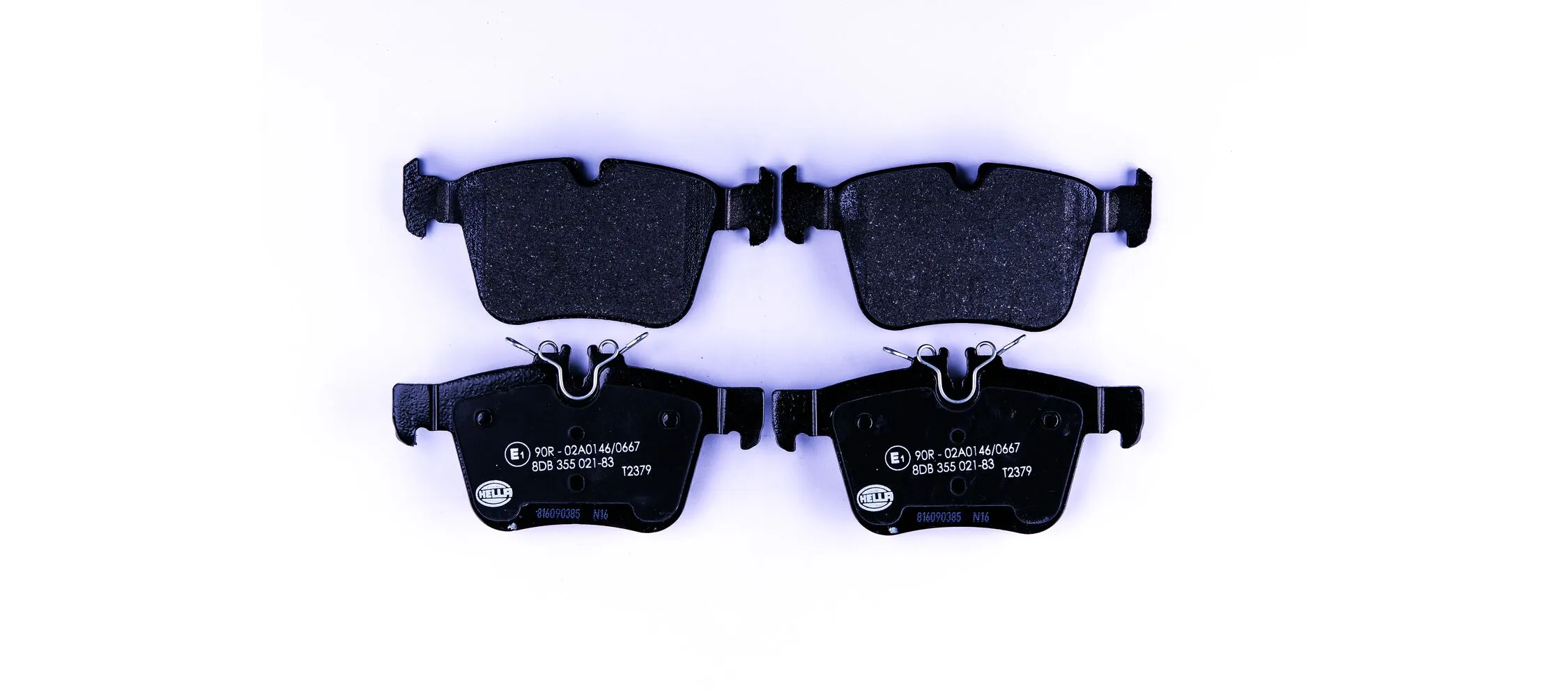 Brake Pad Set, disc brake 8DB 355 021-831