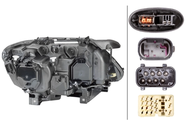 HELLA 1ZS 009 044-511 Headlight