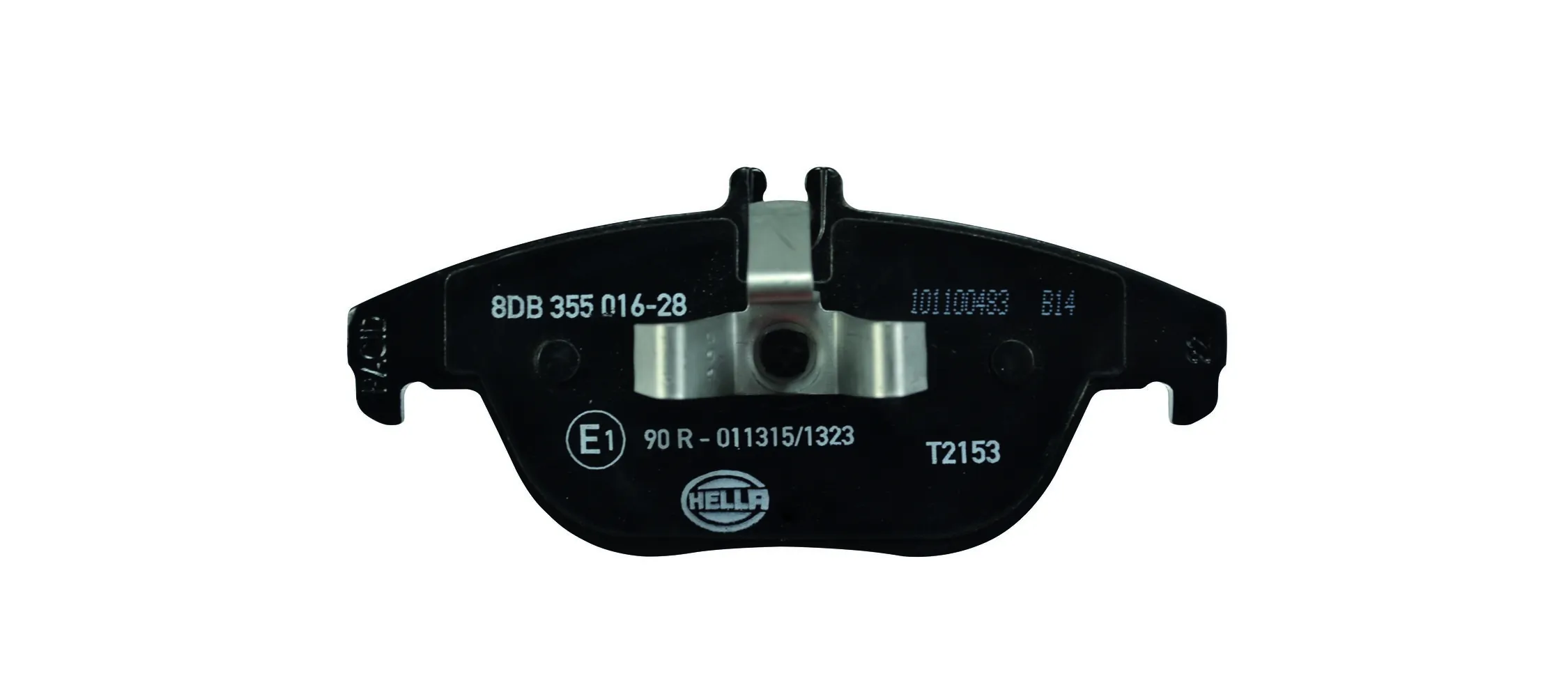 HELLA 8DB 355 016-281 Brake Pad Set, disc brake