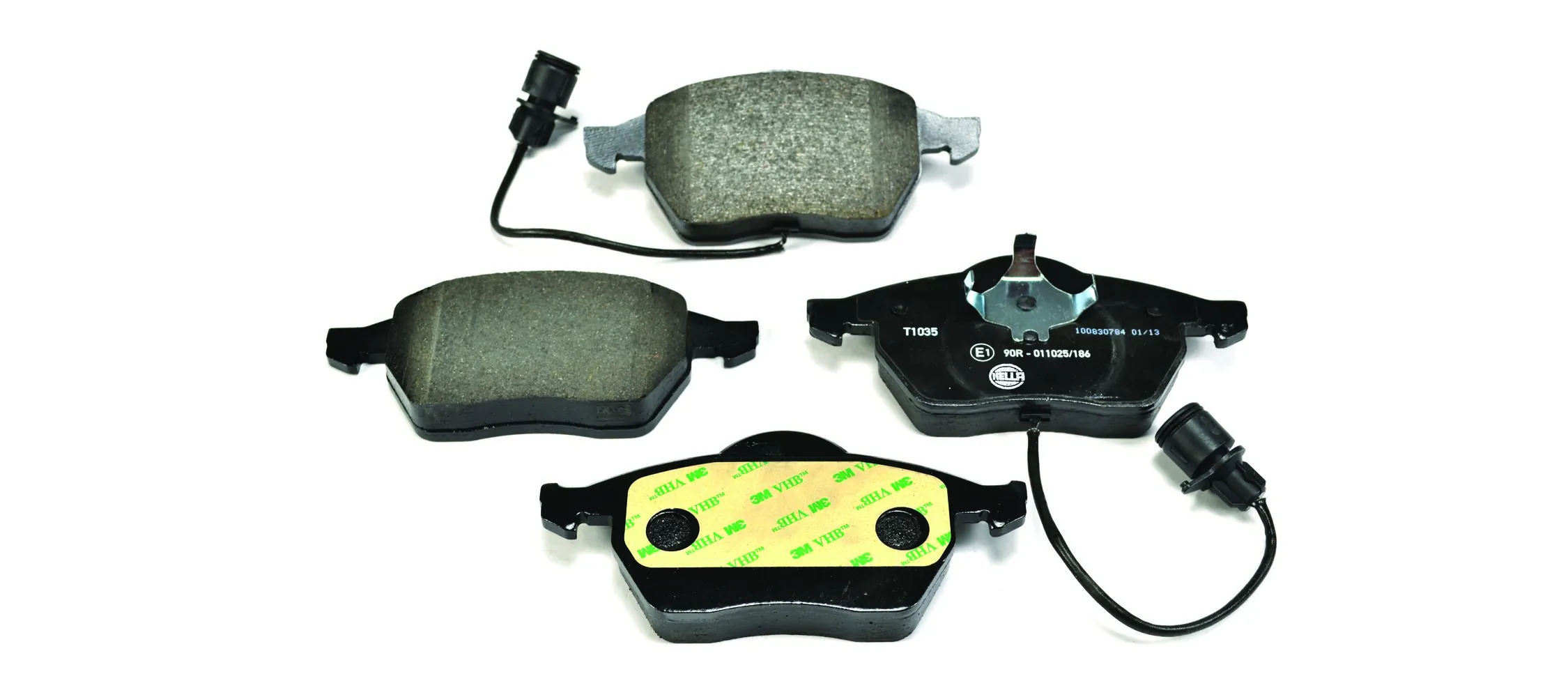 Brake Pad Set, disc brake 8DB 355 007-461