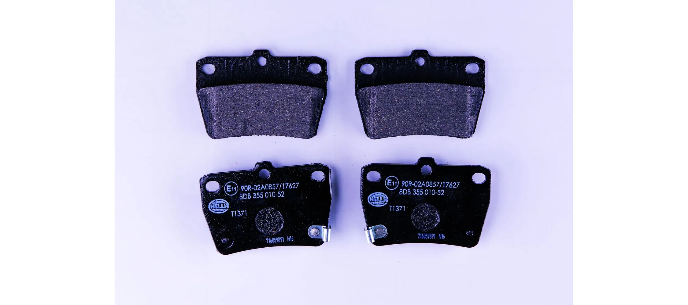 Brake Pad Set, disc brake 8DB 355 010-521
