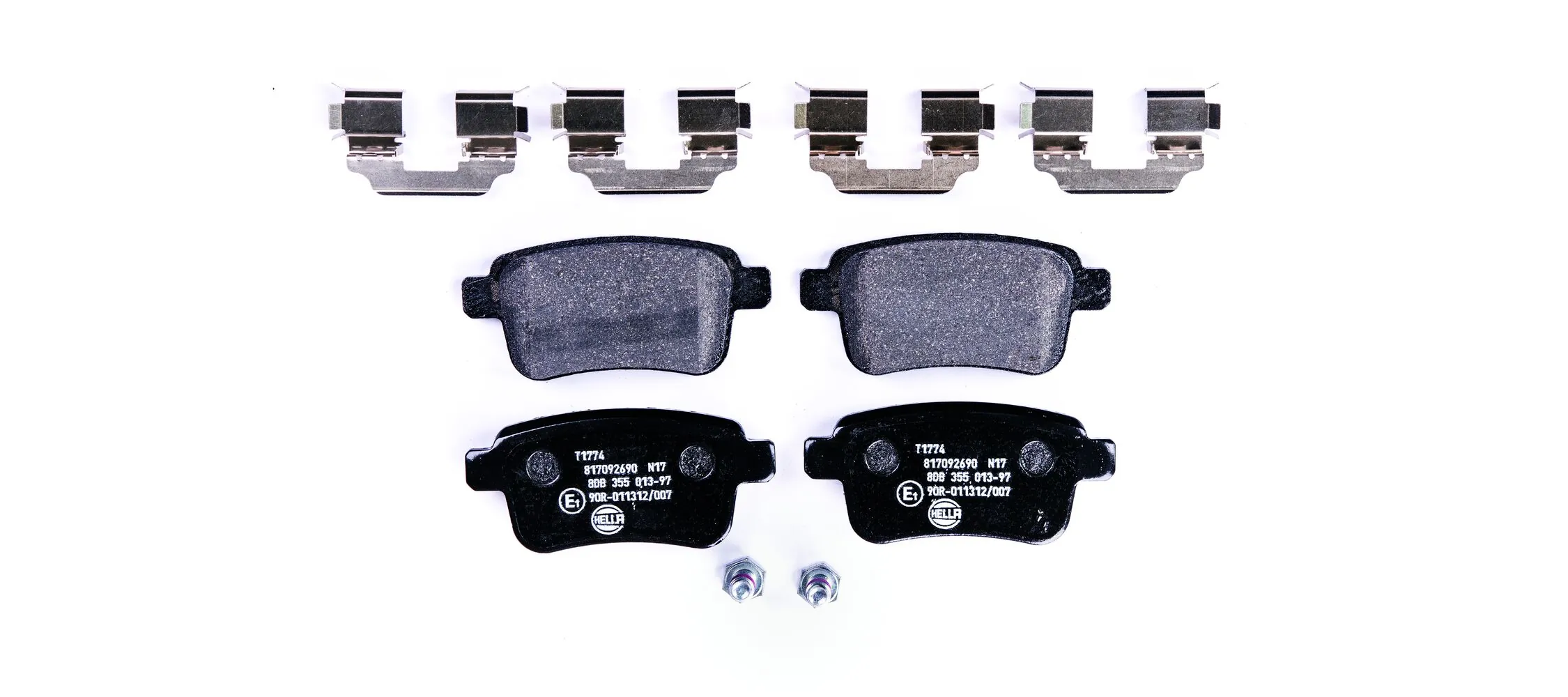Brake Pad Set, disc brake 8DB 355 013-971