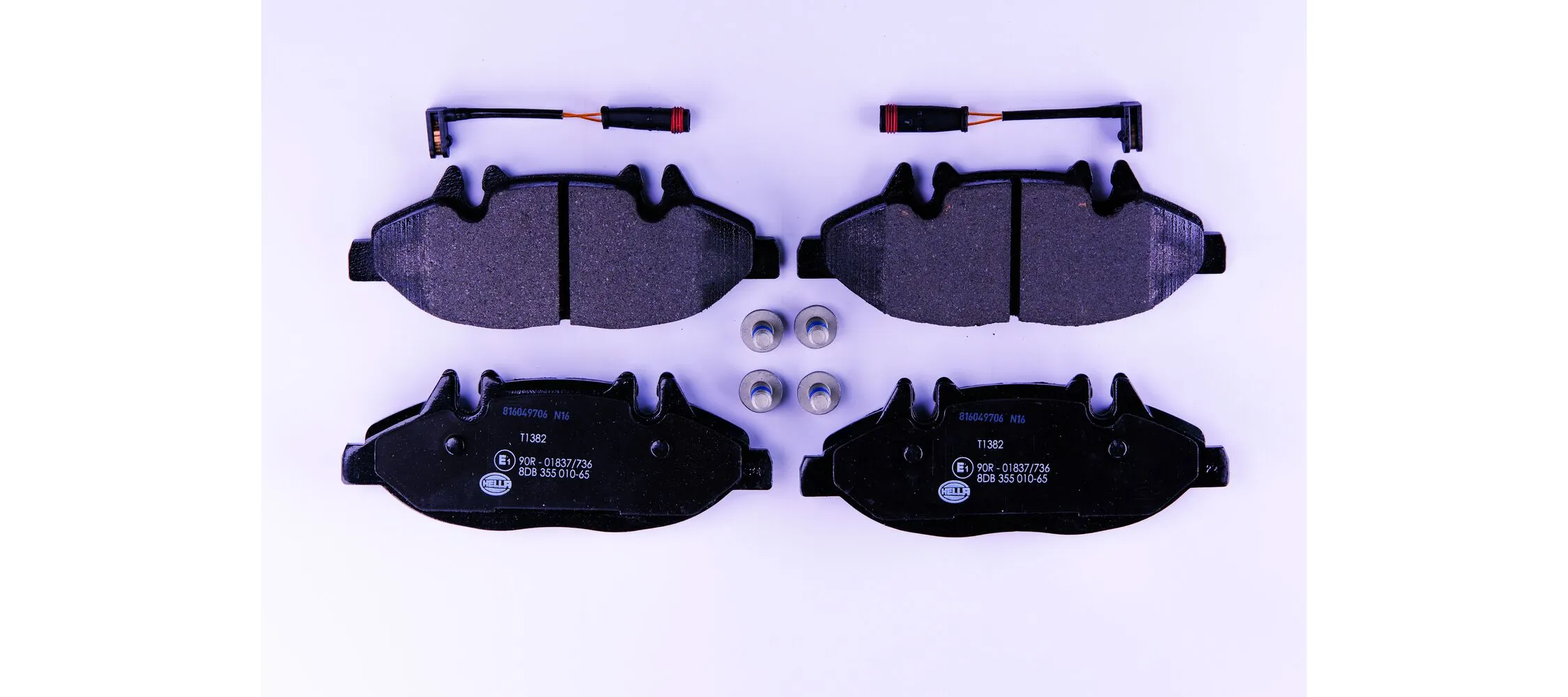 Brake Pad Set, disc brake 8DB 355 010-651