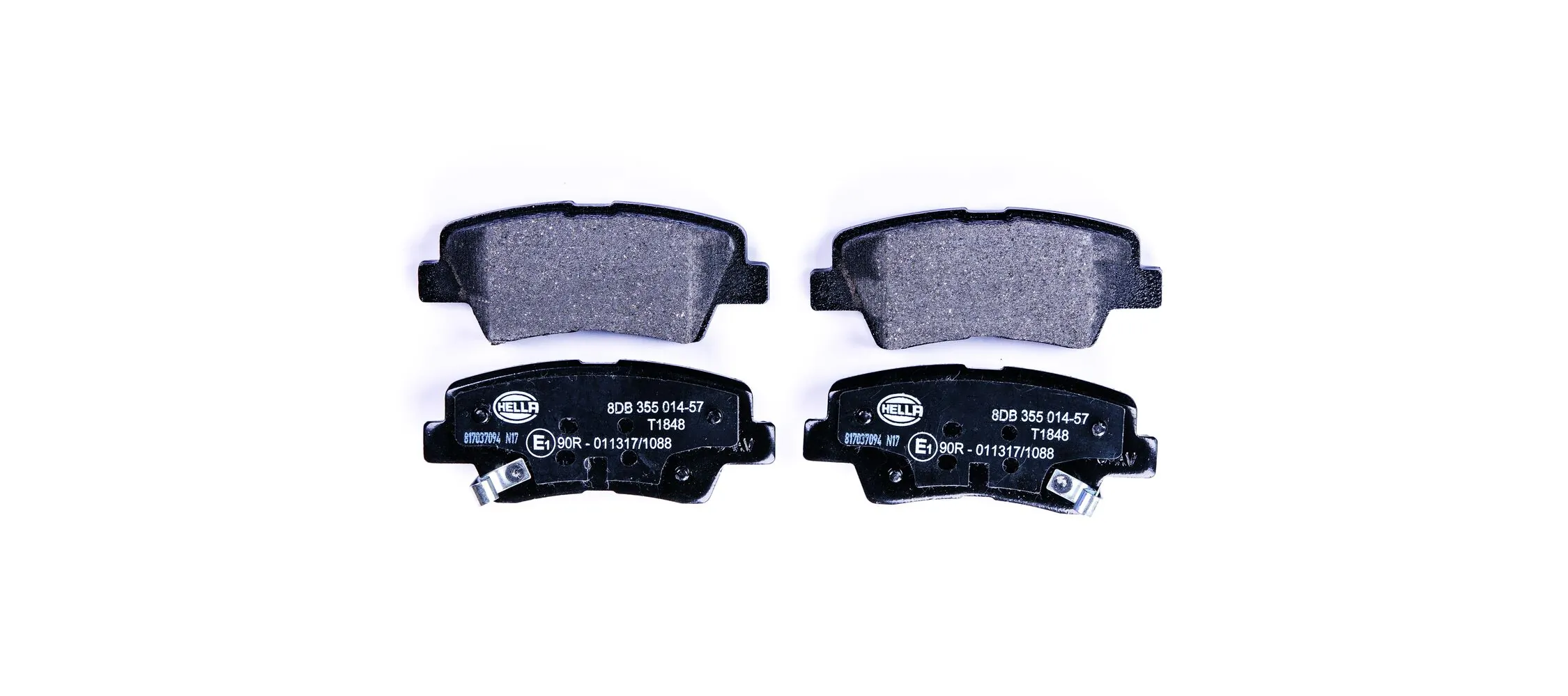 브레이크 패드 세트, 디스크 브레이크 8DB 355 014-571