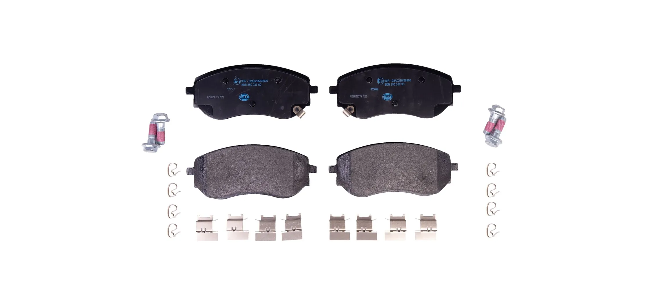 Brake Pad Set, disc brake 8DB 355 037-901