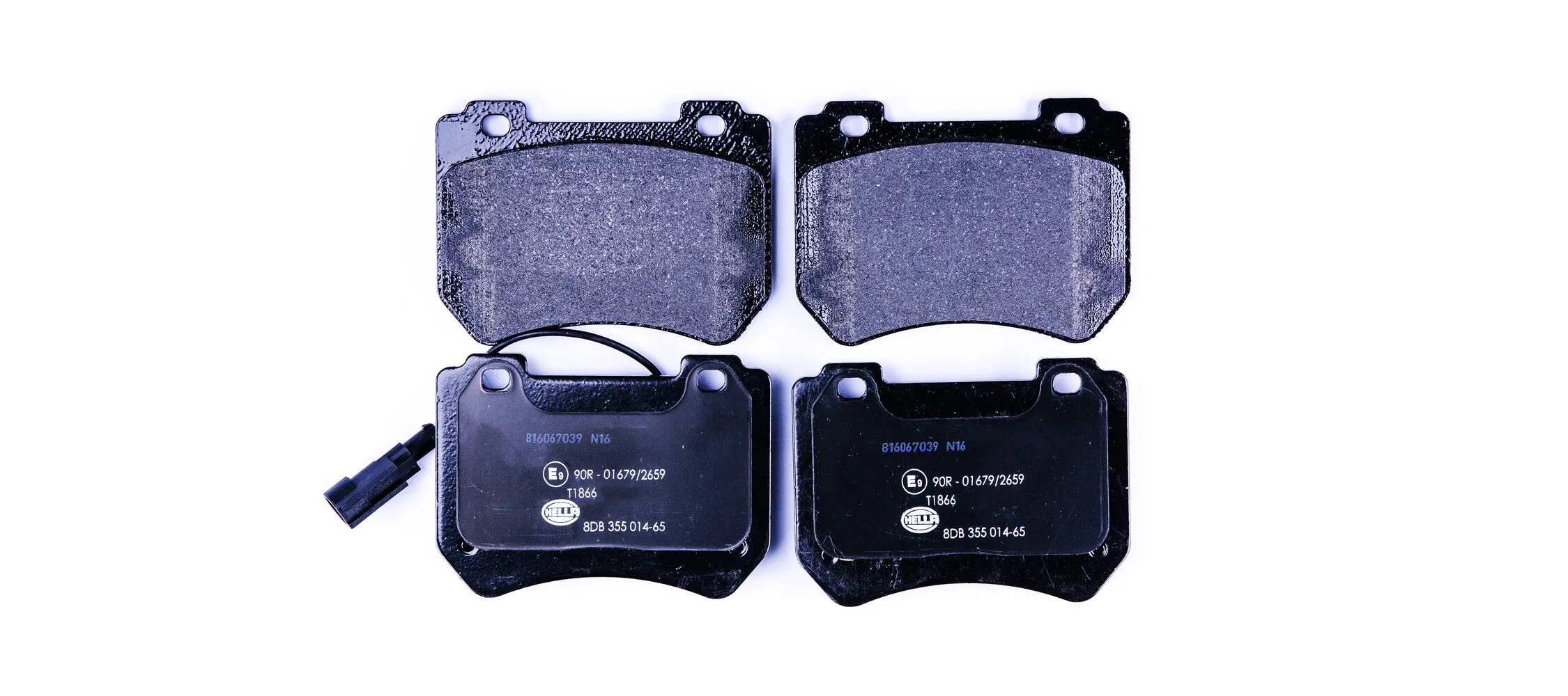 Brake Pad Set, disc brake 8DB 355 014-651