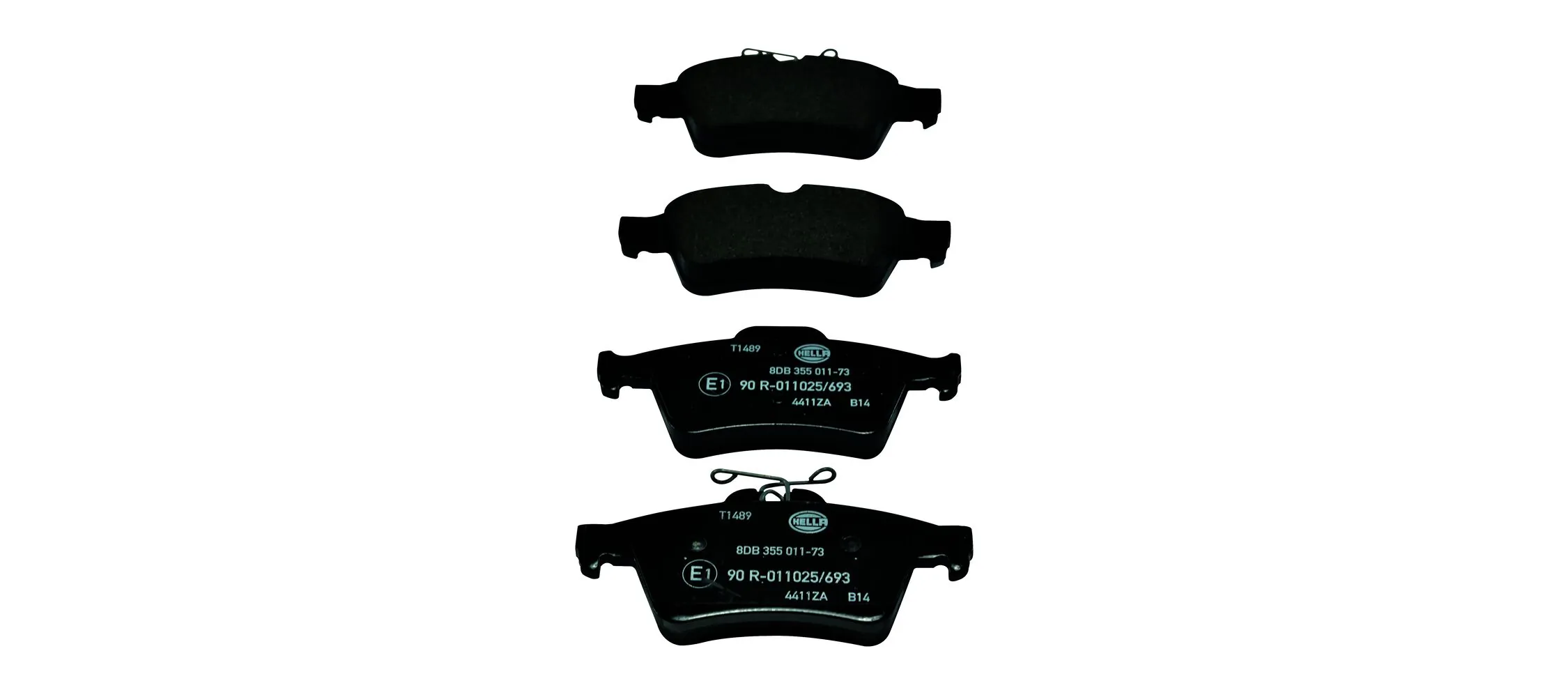 Brake Pad Set, disc brake 8DB 355 011-731
