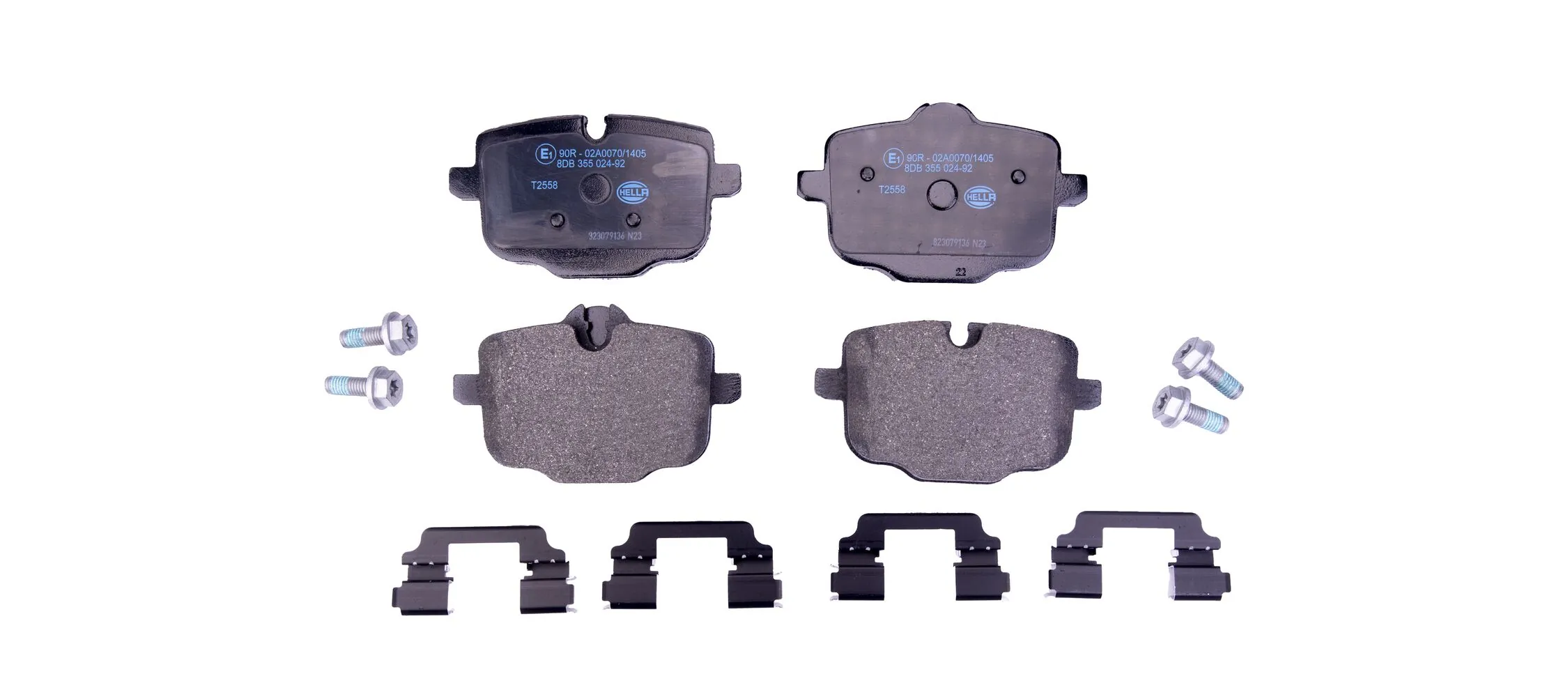 Brake Pad Set, disc brake 8DB 355 024-921