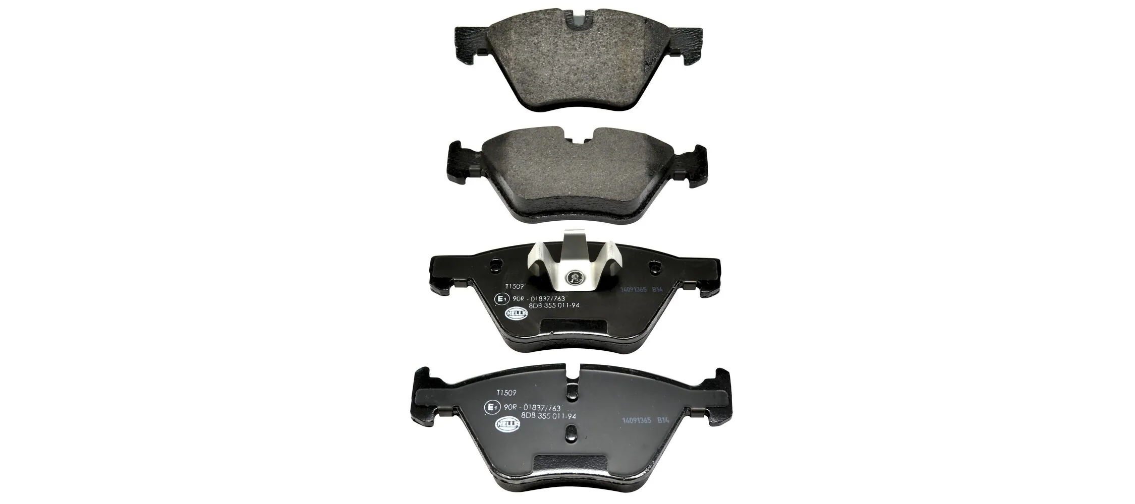 Brake Pad Set, disc brake 8DB 355 011-941