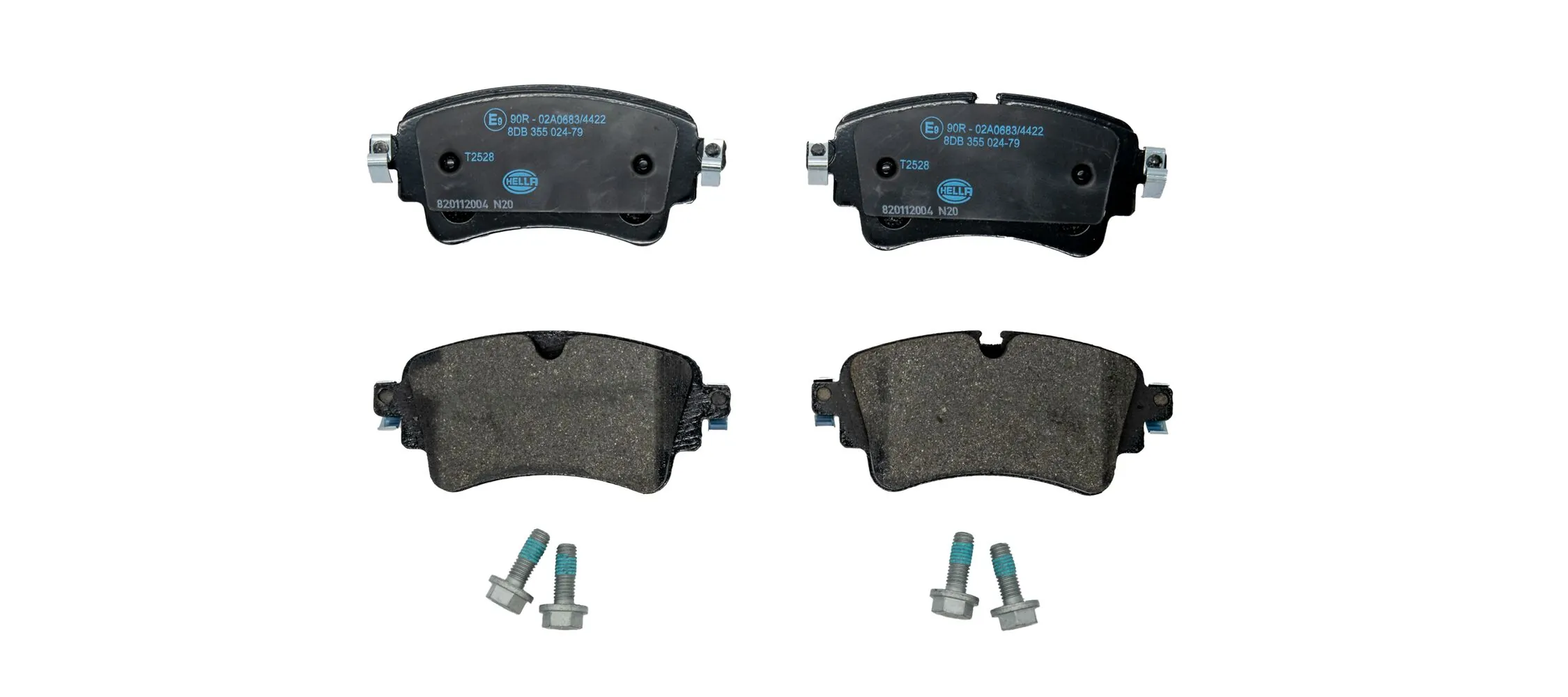 Brake Pad Set, disc brake 8DB 355 024-791