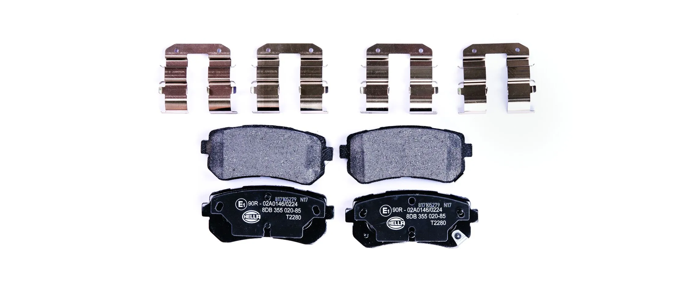 Brake Pad Set, disc brake 8DB 355 020-851