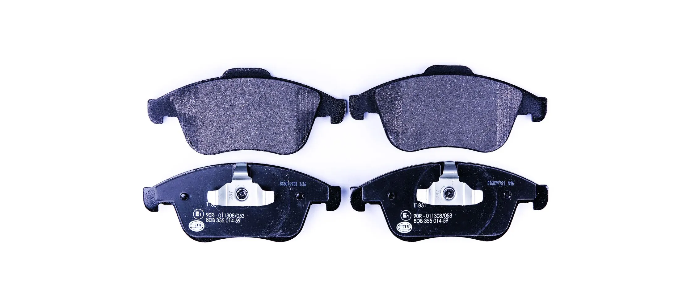 Brake Pad Set, disc brake 8DB 355 014-591