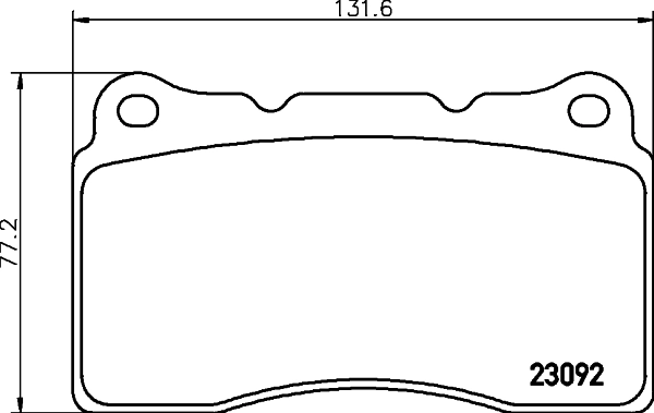 Brake Pad Set, disc brake 8DB 355 011-431