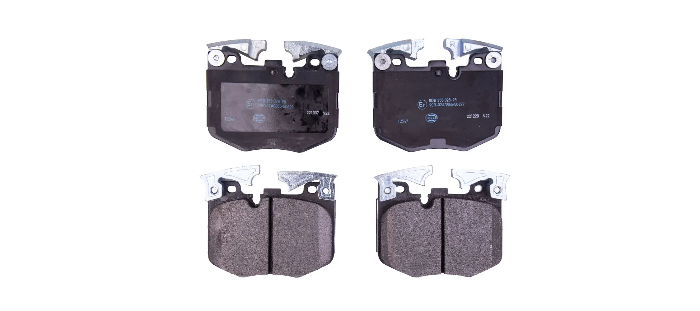 Brake Pad Set, disc brake 8DB 355 025-951