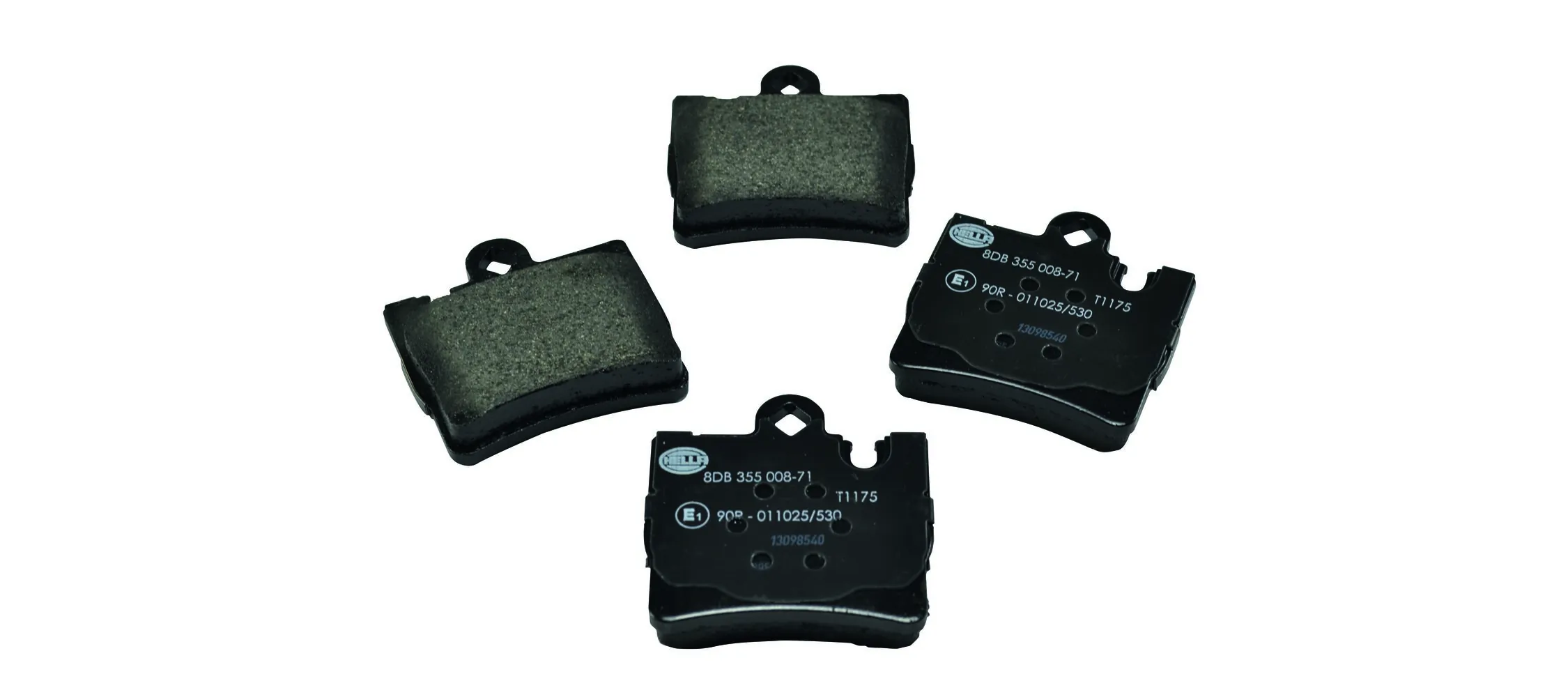 Brake Pad Set, disc brake 8DB 355 008-711