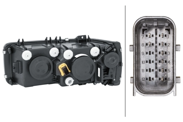 HELLA 1EJ 011 287-141 Headlight