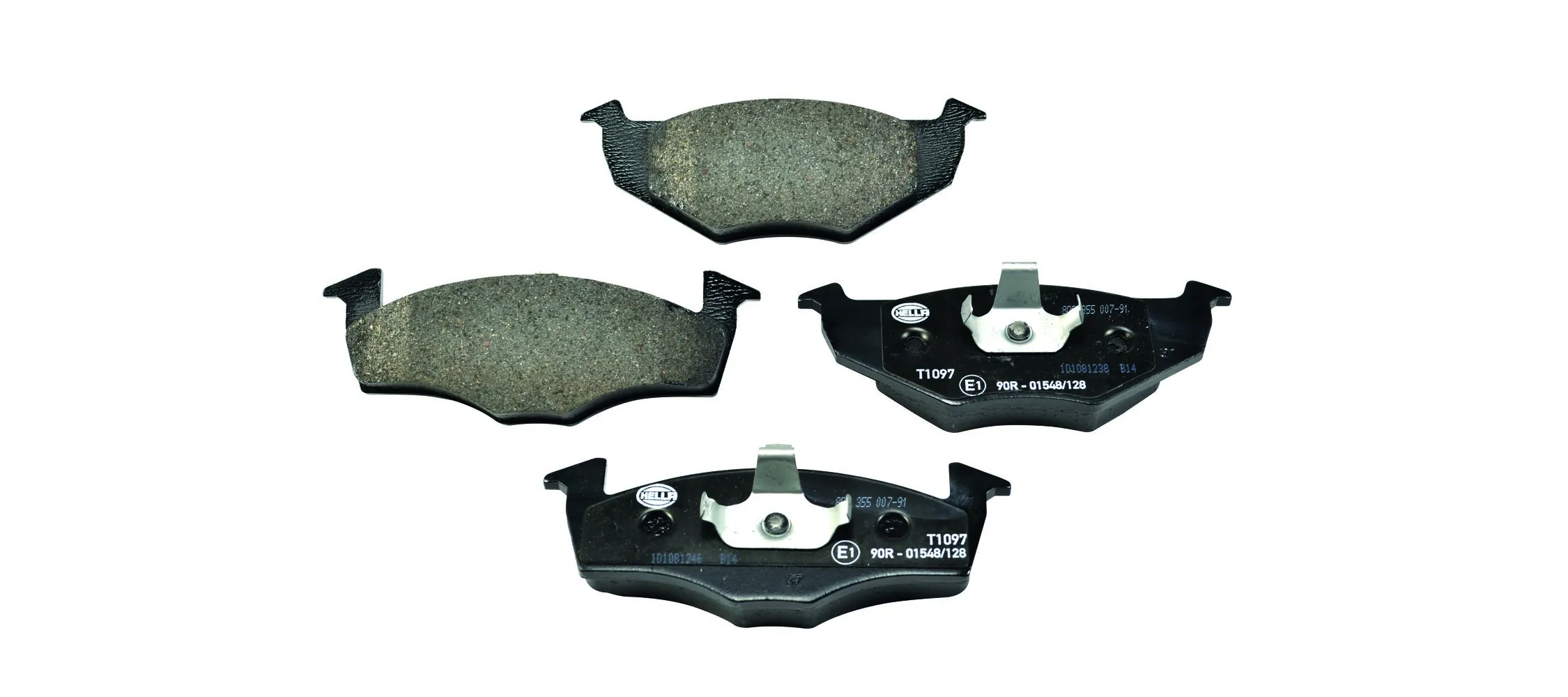 Brake Pad Set, disc brake 8DB 355 007-911