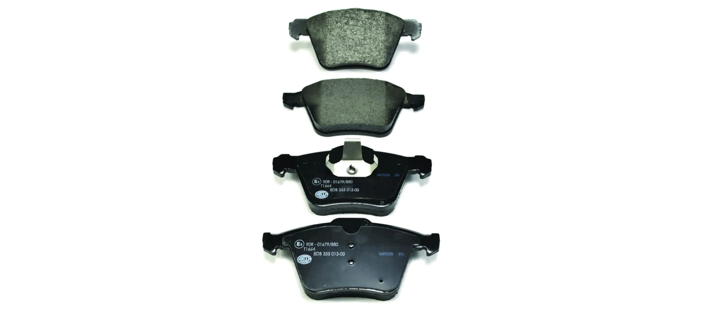 HELLA 8DB 355 013-001 Brake Pad Set, disc brake
