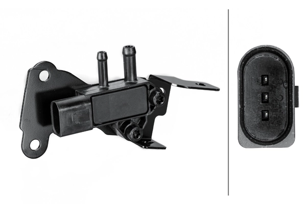 Sensor, exhaust pressure 6PP 009 409-331