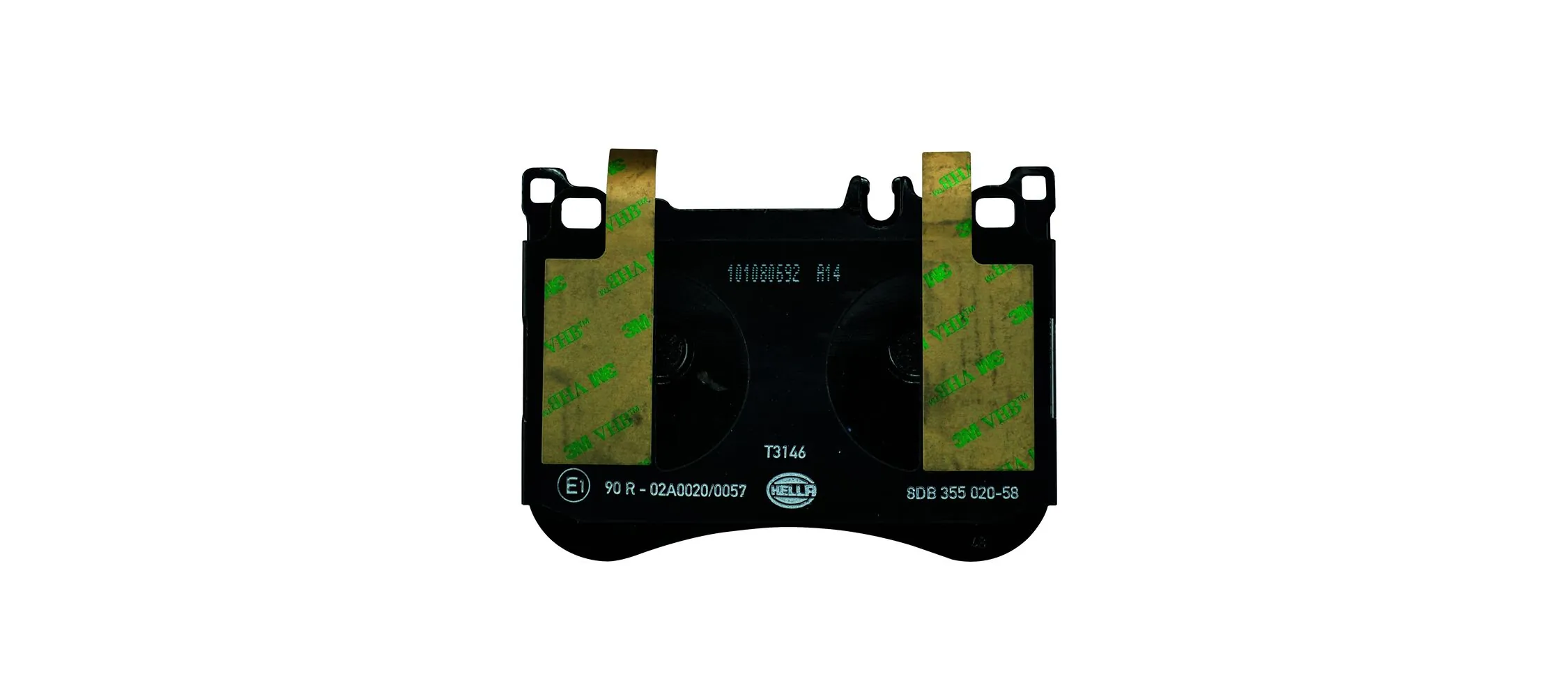 Brake Pad Set, disc brake 8DB 355 020-581