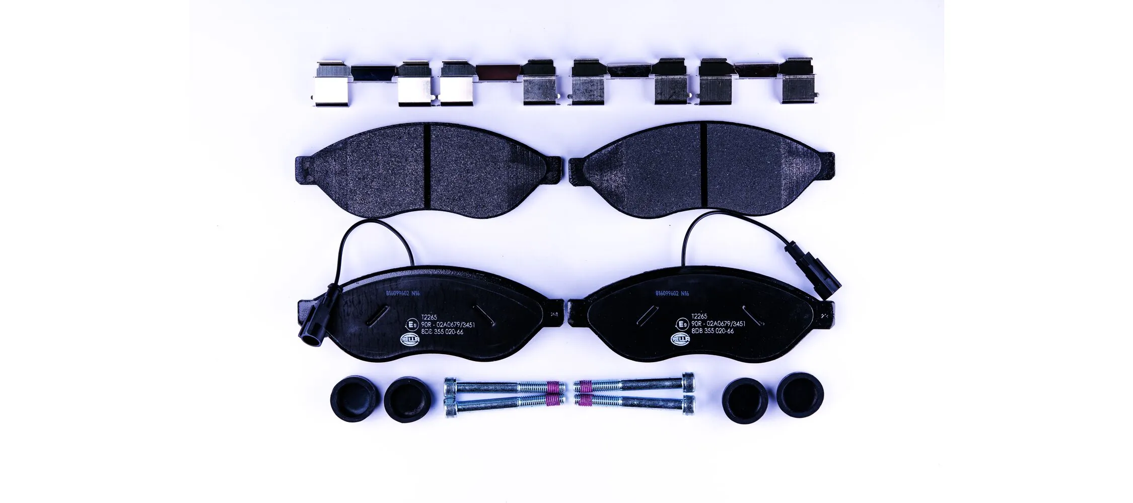 Brake Pad Set, disc brake 8DB 355 020-661